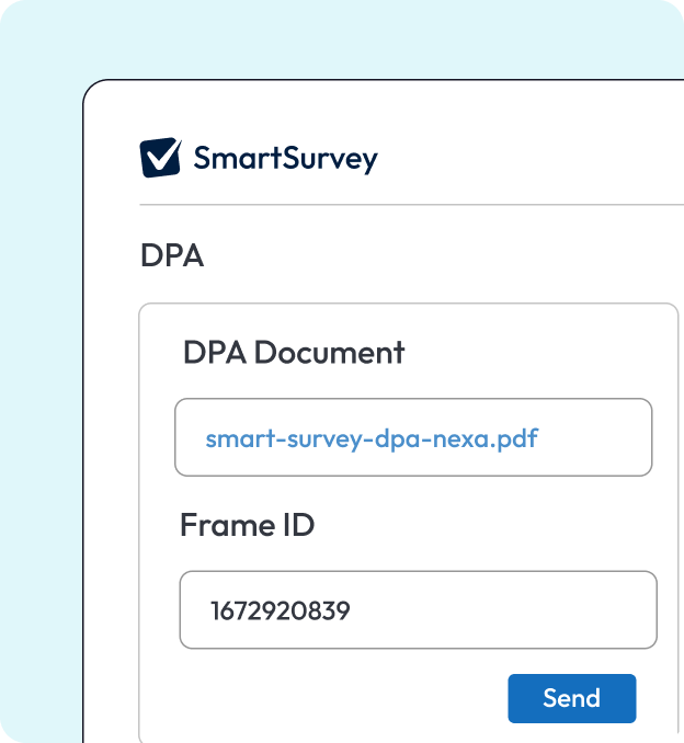 Illustration showing custom DPA documentation.