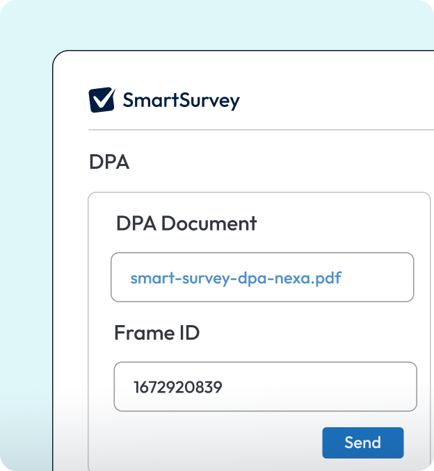 Illustration showing custom DPA documentation.